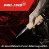 Minelab PRO-FIND 35 Waterproof Pinpointer Metal Detector for Experts with Tone ID & Adjustable Sensitivity (Built-in Flashlight, Holster & Lanyard Included)