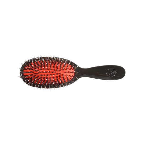 Bass Brushes Med Oval Wild Boar Nylon Brush, 1 EA