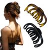 Nalodu Hair Claw Clips, 2 Pack 4.3 Inch Non-Slip Unbreakable Matte Octopus Hair Clip for Women Thin and Medium Thick Long Curly Hair