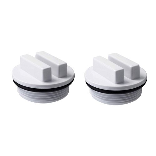 ATIE 1.5" Threaded Pool Spa Return Line Winterizing Plug & Pool Filter Drain Plug SP1022C with O-Ring for Winterizing Pools During Winter Season and for Most Hayward Pentair Pool Filters (2 Pack)