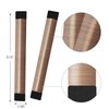 Hair Bun Maker 3 PCS- Donut Bun Maker DIY French Twist Hair Fold Wrap Snap - Easy Bun Hair Tool - Shaper Bun Hair Tool -Ballet Bun for Women and Kids (Light Brown)