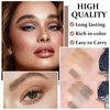 IONSGAKO 9 Colors Matte Naked Eyeshadow Palette Natural Nude Smoky Brown Taupe Eyeshadow Palette Ultra-Blendable Highly Pigmented Eye Shadow Makeup Palette with Brush-03 Cement Color