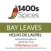 4oz Bay Leaves Semi Selected (whole and broken leaves), Hojas de Laurel, Dried Bay Leaf by 1400s Spices