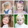 292PCS Baby Hair Clip, Toddler Girls Hair Accessories, Kids Hair Clips for Styling, Flower Candy Fruits Rainbow Cute Hair Clips for Girls