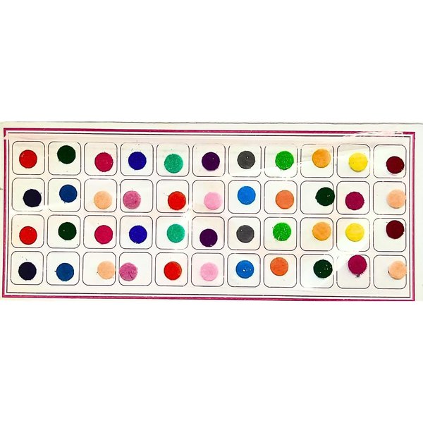Multicolor || Plain Kumkum Bindi | Plain Kukmkum Bindi,Sticker Bindi, Small Bindi, Tikka for Women’s