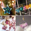 Actvty Christmas Resin Molds, 2 PCS Christmas Ornaments Silicone Molds for Epoxy Resin, 12 Different Shapes Christmas Pendant Molds DIY Resin Crafts Jewelry Keychain Xmas Decor Gift