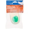Steins 768-1115-0001 Silic Dual Comfort Heel Cushion, Women's (7-1/2 - 9) or Men's (6-1/2 - 7), Green, Women's (7-1/2 - 9) or Men's (6-1/2 - 7)