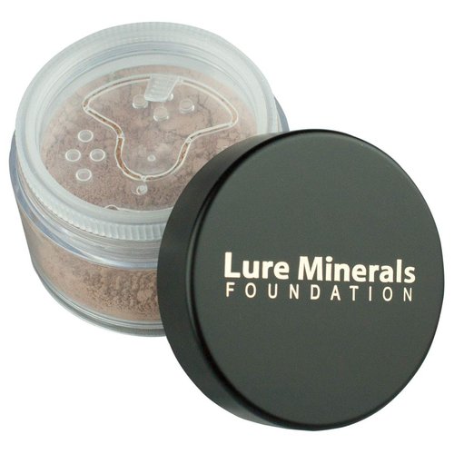 ASC(Lure Minerals) Foundation Loose Powder 8g Sifter Jar- Choose Color,free of Harmful Ingredients (Compare to Bare Minerals (Fairly Medium Matte 8 Grams)