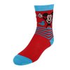Disney Boy's Disney Mickey Mouse Crew Socks (3 Pair Pack), Medium, Blue