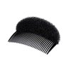 QUUPY 2PCS Hair Decoration Comb Sponge Foam Hair Bump it up Volume Insert Hair Base Styling Accessories Back Do Beehive hair styler Tool(Black)