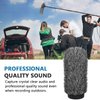 NTG3 Shotgun Mic Windscreen Deadcat Pop Filter Compatible with Rode NTG3, NTG2, Sennheiser MKH416, MKH418, Sony ECM 680s ECM-670 ECM-678, AKG C568EB, C4608, 7.1" Long Microphone Cover Muff Wind Shield
