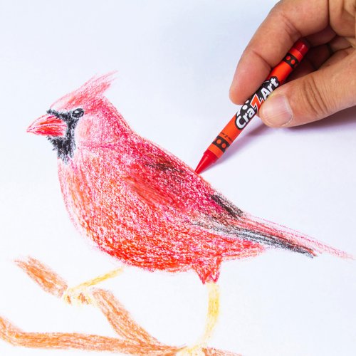 Cra-Z-Art 16ct Washable Jumbo Crayons, Easy Clean Up, Back To School Supply, Creative Fun for Children, Ages 3 and Up