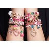 Make it Real - Juicy Couture Pink and Precious Bracelets - DIY Charm Bracelet Kit with Beads for Tween Jewelry Making - Jewelry Making Kit for Girls