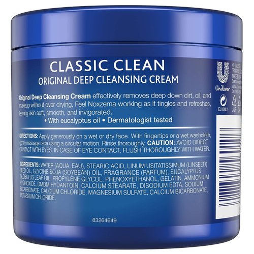 Noxzema Original Deep Cleansing Cream 12 oz (Pack of 7)