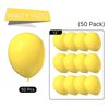 PartyWoo Yellow Balloons, 50 pcs 12 Inch Matte Yellow Balloons, Yellow Latex Balloons for Balloon Garland Balloon Arch as Party Decorations, Birthday Decorations, Baby Shower Decorations, Yellow-Y55