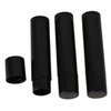 RDEXP Plastic Empty Lip Balm Containers 5ml Free Lipstick Tube Pack of 10 (Black)