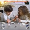 Playset, Forest & Twelfth Kids Set of 2 15pcs Die Cast Mini Police Car Toy Set for Kids & Toddlers, Promotes Creative Pretend Play, Skill Development, Fun All-Occasion Gift Idea (Police Playset)