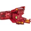 Bakugan Geogan Rising 2021 Pyrus Amphrog Geogan (Viloch Combiner Part 6 of 7) Collectible Action Figure and Trading Cards