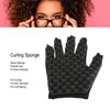 Hair Sponge Gloves, Hair Brush Curly Sponge Gloves Barber Curling Sponge Glove Afro Coil Flexible Portable Hair Sponge for Women Man Barber Salon Tool