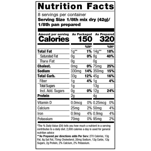 Pamela's Products Gluten Free Cornbread and Muffin Mix -- 12 oz - 2PC