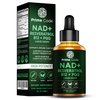 Prime Code NAD+ Liquid Drops with Resveratrol, Vitamin B12 & PQQ – Advanced Cellular Energy & Antioxidant Support – Vegan, Non-GMO, Gluten Free – Fast Absorption Supplement for Men & Women, 2 fl oz
