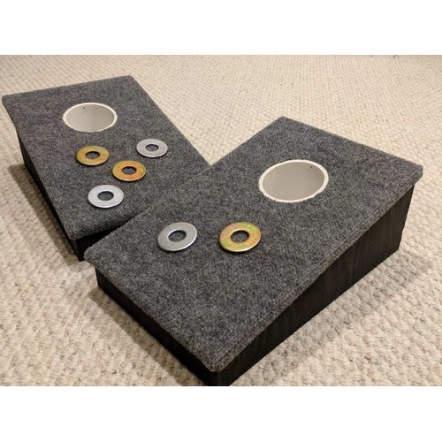Hole Slant Washer Pitching / Horseshoes Game
