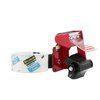 Scotch Packaging Tape Dispenser, Holds Tape up to 2" Wide, No Tape Included (ST-181),Red