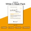 Naisture Premium Facial Sheet Mask – White C (5pc) Korean Face Mask for Hydration & Skin Brightening