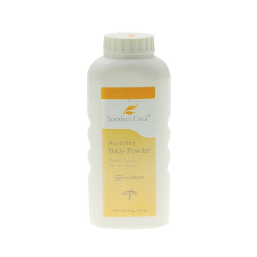 Medline Soothe & Cool Cornstarch Body Powder, 0.28000000000000003 Pound