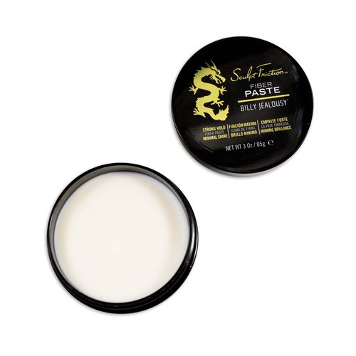 Billy Jealousy Sculpt Friction Fiber Hair Paste for Men, Adds Volume & Texture with Touchable Hold & Low Shine, Hair Product for Fine or Thinning Hair, 3 Oz