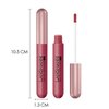 BIOKUSY 6 PCS Matte Liquid Lipstick Set, Velvet Muddy Finish, Dark Red Burgundy Mini Lip Stain, Long Lasting 24 Hours Waterproof Smudge Proof Lip Gloss, Permanent Blush, Lip Makeup Gift Kit