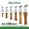 Nylabone Flexi Chew Moderate Dog Chew Toy Bones & Healthy Edibles Chew Treat Triple Pack, Chicken & Bacon, Small/Regular (3 Count)