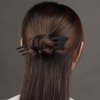 CHOISBEING Wooden French Hair Fork Handmade 3-Prong Hair Stick for Women Ebony Hair Chopsticks for Buns Chignon Hair Pins Accessory
