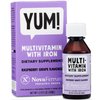 NovaFerrum Yum | Multivitamin with Iron for Infants, Toddlers & Kids | Immune Support | Ages 4 & Under | Gluten Free Certified | Sugar Free | Raspberry Grape | 50 Servings