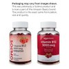 Amazon Basics Vitamin B12 3000 mcg Gummies, Normal Energy Production and Metabolism, Immune System Support, Raspberry, 100 Count (2 per serving) (Previously Solimo)