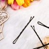 100PCS 2Inches Hair Pins Kit Secure Hold Bobby Pins Clips for Women Girls and Hairdressing Salon (Black)