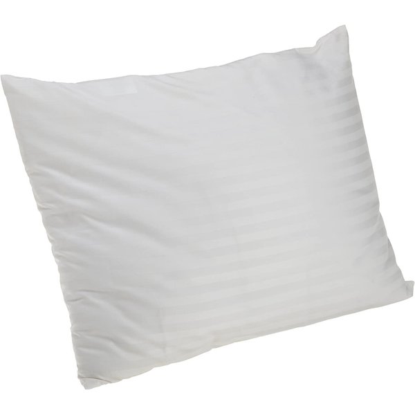 Pillow Cover Protector for Toddler Pillow, 100% Cotton, Zipper to Block Pillow from Dust Fits Baby & Toddler Pillow, 13x18 Inch, White Damask