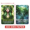 Forest Spirits Oracle Cards, Whispering About The Nature of Forest Tarot Cards, rediscovering Forgotten Magic, and Understanding oneself and The Surrounding World(3.42“ × 4.72")