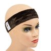 YANTAISIYU Wig Grip Band for Women Wig Grip Headband Non-slip Adjustable Wig Scarf for Keeping Wigs in Place (Dark Brown)