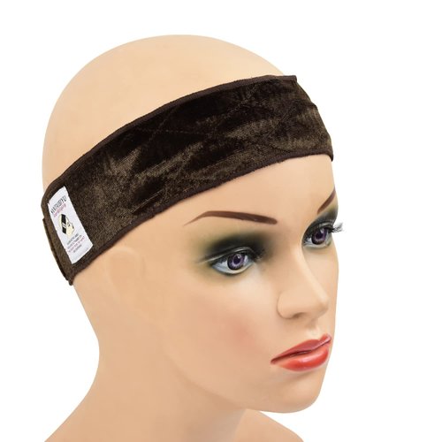 YANTAISIYU Wig Grip Band for Women Wig Grip Headband Non-slip Adjustable Wig Scarf for Keeping Wigs in Place (Dark Brown)