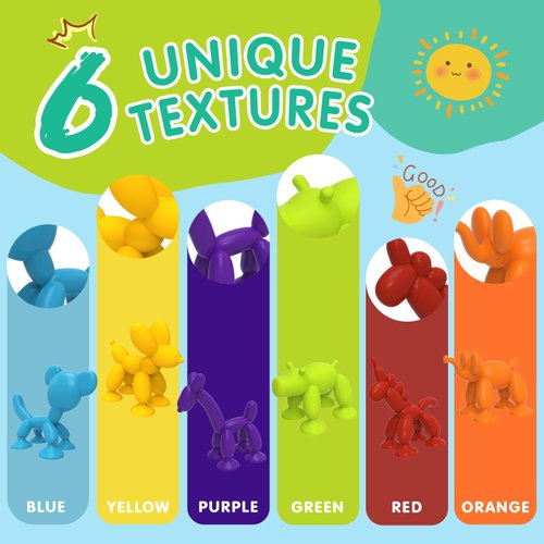 pxshpot Suction Toys, Bath toys for kids ages 3 4 5 6 7 8, perfect for toddlers 3-5 and boys 6-8 years old water toys - Great for Boys' and Girls' Birthdays