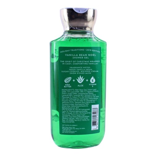 Bath & Body Works Shea & Vitamin E Shower Gel Vanilla Bean Noel