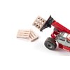 Siku 3507, Manitou MHT 10230 Telescopic Handler, 1:50, Metal/Plastic, Red, Incl. 3 pallets