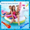 WILLBOND 18 Pcs Pow Inflatable Baseball Bat 20'' Inflatable Toy Bat Toys Baseball Party Favors for Goodie Bag Favors Carnival Prizes Games Birthday Party Supplies, 4 Colors