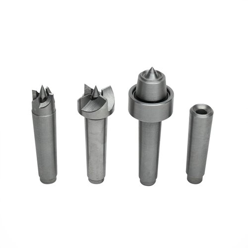 PSI Woodworking LCENT4 Wood Lathe Drive Center 4pc Set, 2MT Mount