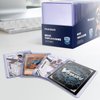 Mukawa 3" x 4" Standard 35pt Rigid Toploaders, Regular Clear Top Loader Sleeves for Collectible Trading Cards (100 ct.)