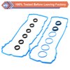 ZONFANT Valve Cover Gasket Set, Compatible with 2011-2020 Dodge Charger Grand Caravan Durango Challenger Avenger, Ram 1500 ProMaster 1500 2500 3500, Chrysler 200 300, Replace#VS50805R, 5184596AE