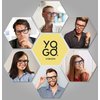 Yogo Vision Fit Over Blue Light Blocking Glasses and Computer Eyewear Wear Over Your Eyeglasses and Readers