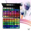 Ver Beauty Color Eyeshadow Palette Makeup Set (120 Shades) Highly Pigmented Eyeshadows for Beginners & Professionals, Shimmer & Matte Cosmetic Kit, Eyebrow Powder, Eye Kit, Premium Eyeshadow Collection, Multicolor (VMP1211TMBS)