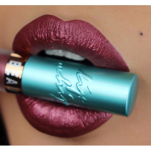 Beauty Bakerie Lip Whip Liquid Metallic Lipstick, Long Lasting Lip Color, Smudge Proof Makeup, Royal Tea, 3.5 mL